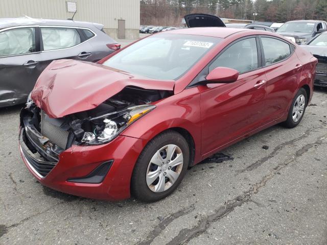 HYUNDAI ELANTRA SE 2016 5npdh4ae3gh675785