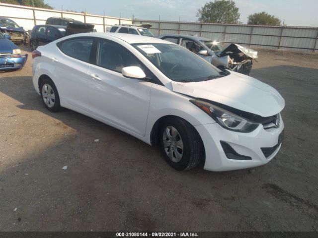 HYUNDAI ELANTRA 2016 5npdh4ae3gh678265