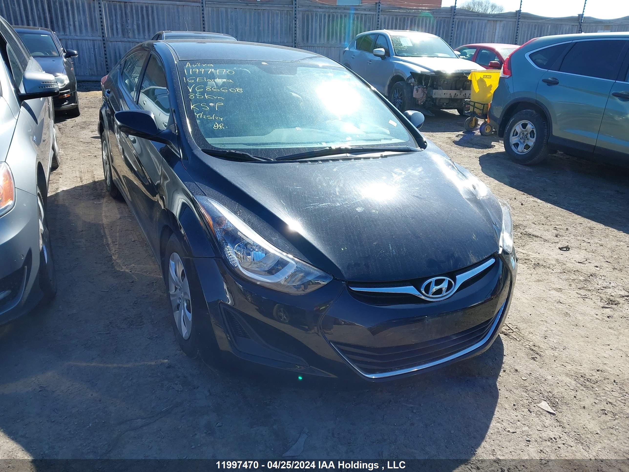 HYUNDAI ELANTRA 2016 5npdh4ae3gh686608