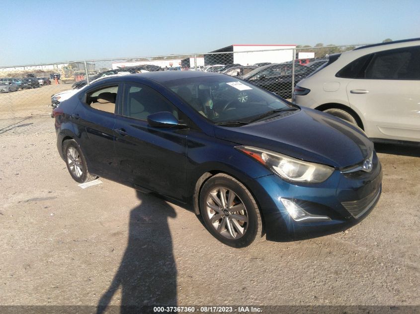 HYUNDAI ELANTRA 2016 5npdh4ae3gh689959