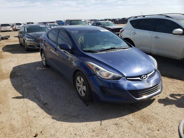 HYUNDAI ELANTRA SE 2016 5npdh4ae3gh690383