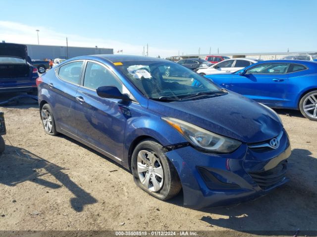 HYUNDAI ELANTRA 2016 5npdh4ae3gh693591