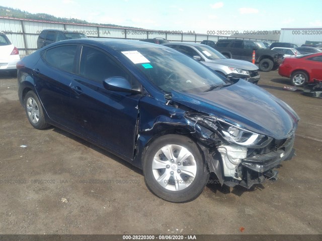 HYUNDAI ELANTRA 2016 5npdh4ae3gh694045