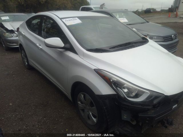 HYUNDAI ELANTRA 2016 5npdh4ae3gh694126