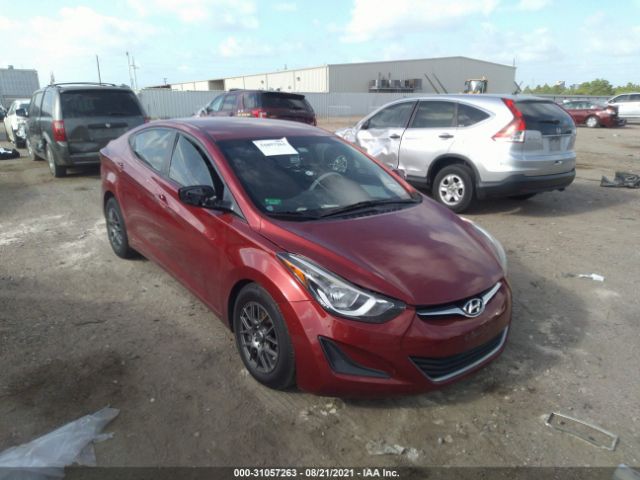 HYUNDAI ELANTRA 2016 5npdh4ae3gh694434