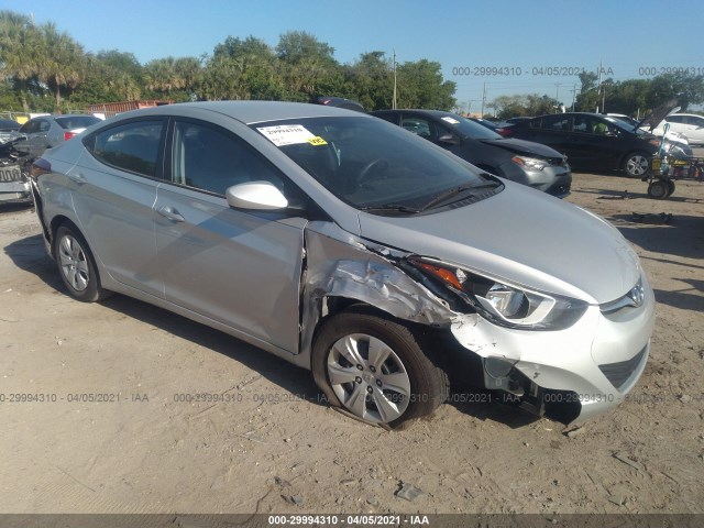 HYUNDAI ELANTRA 2016 5npdh4ae3gh694689