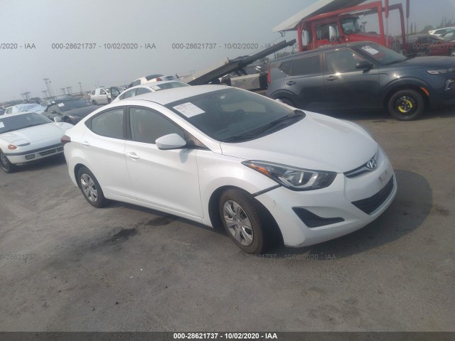 HYUNDAI ELANTRA 2016 5npdh4ae3gh696071