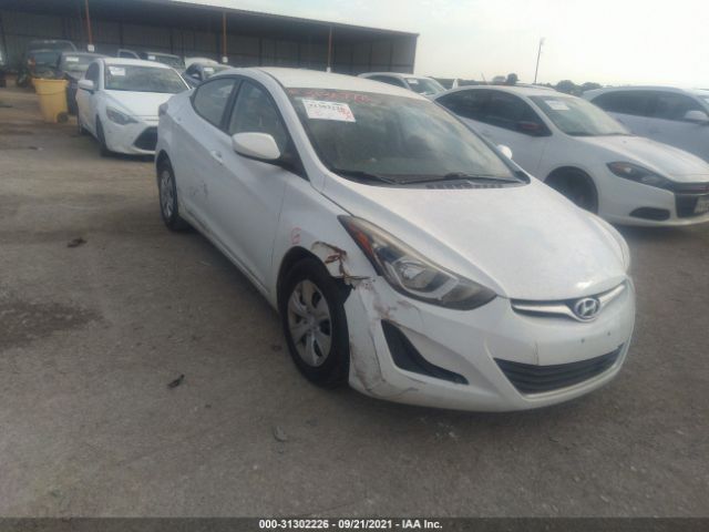 HYUNDAI ELANTRA 2016 5npdh4ae3gh698581