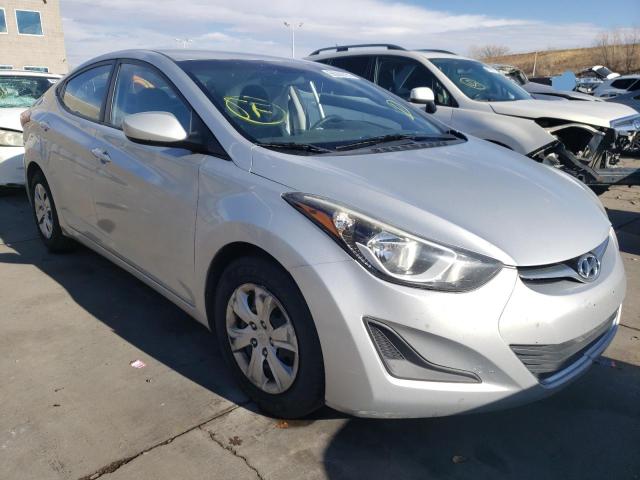 HYUNDAI ELANTRA SE 2016 5npdh4ae3gh699990