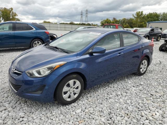 HYUNDAI ELANTRA SE 2016 5npdh4ae3gh702130