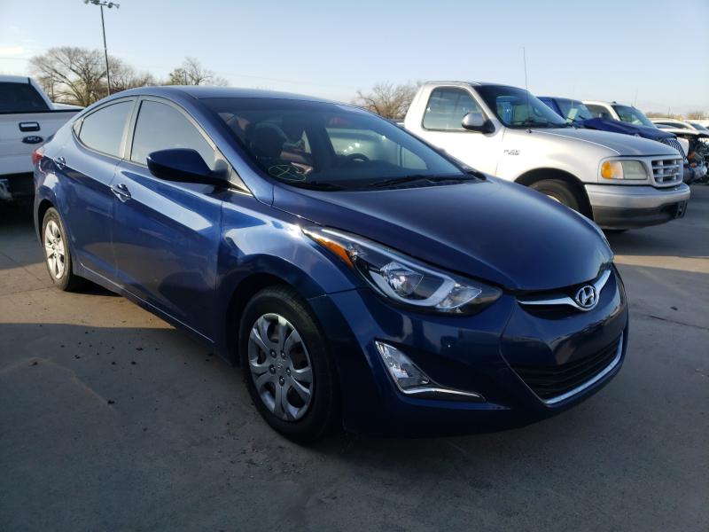 HYUNDAI ELANTRA SE 2016 5npdh4ae3gh703858