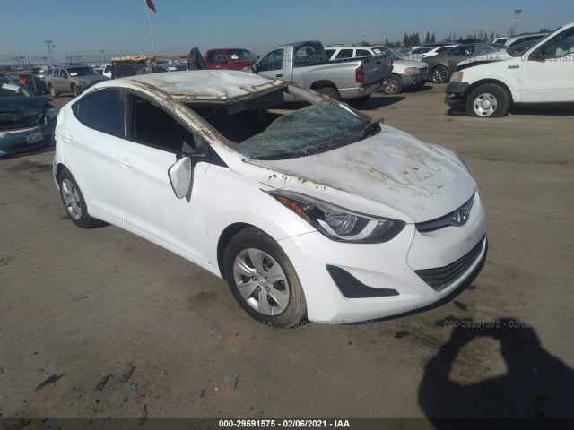 HYUNDAI ELANTRA 2016 5npdh4ae3gh706887