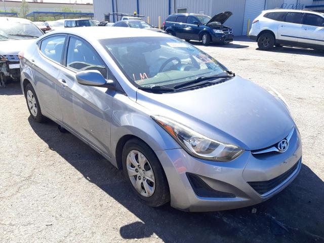 HYUNDAI ELANTRA SE 2016 5npdh4ae3gh710003