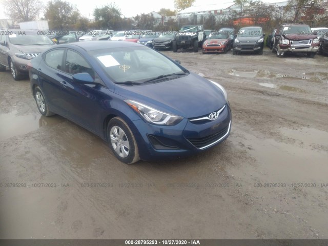 HYUNDAI ELANTRA 2016 5npdh4ae3gh712043