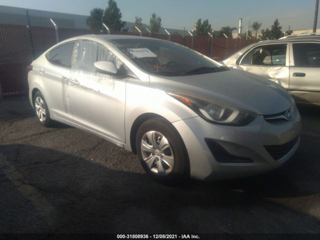 HYUNDAI ELANTRA 2016 5npdh4ae3gh715783