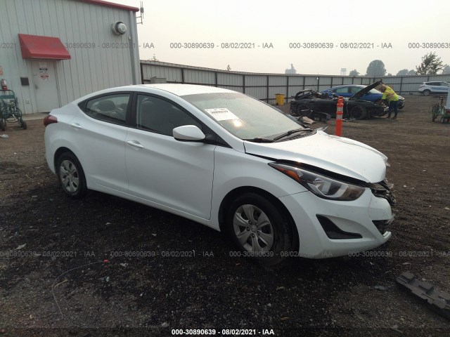 HYUNDAI ELANTRA 2016 5npdh4ae3gh716237