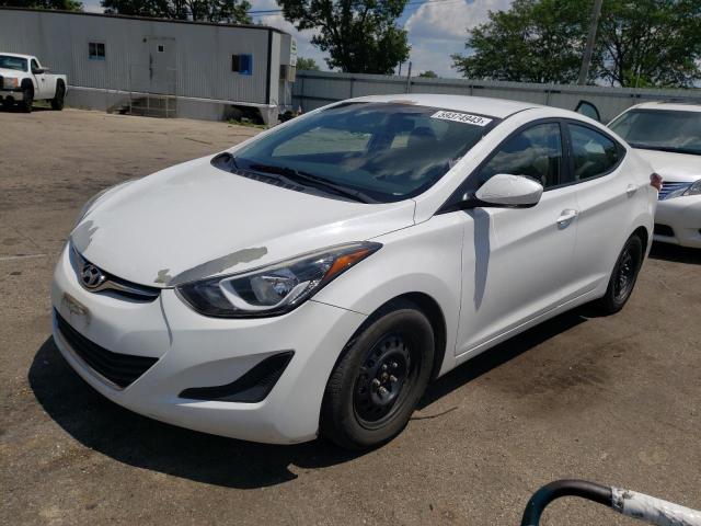 HYUNDAI ELANTRA SE 2016 5npdh4ae3gh718375