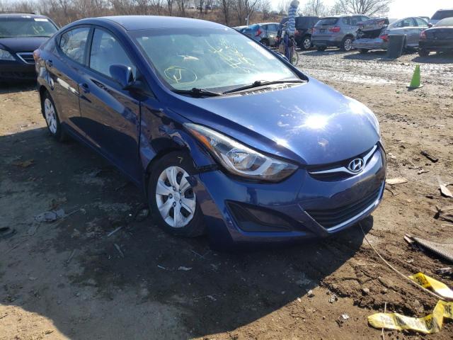 HYUNDAI ELANTRA SE 2016 5npdh4ae3gh721700