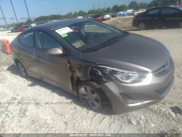 HYUNDAI ELANTRA 2016 5npdh4ae3gh722359