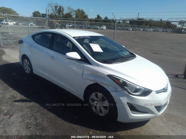 HYUNDAI ELANTRA 2016 5npdh4ae3gh729084