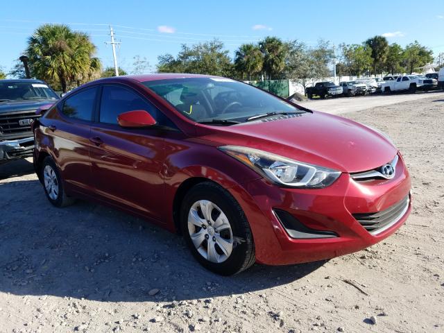 HYUNDAI ELANTRA SE 2016 5npdh4ae3gh730090