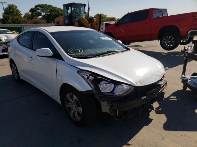 HYUNDAI ELANTRA SE 2016 5npdh4ae3gh731448