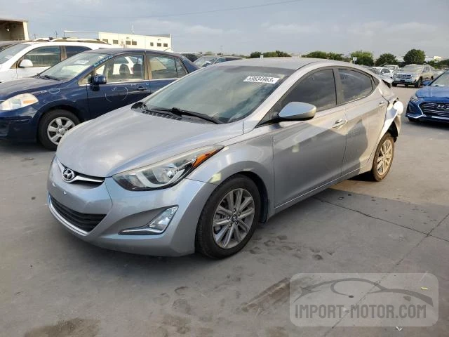 HYUNDAI ELANTRA 2016 5npdh4ae3gh732082