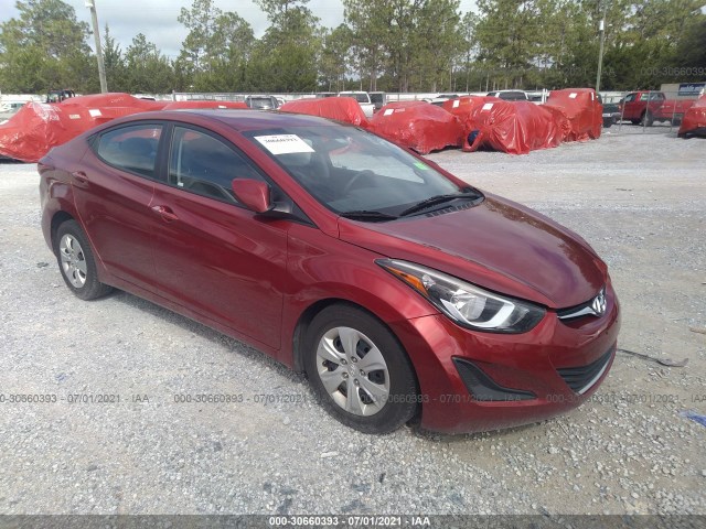 HYUNDAI ELANTRA 2016 5npdh4ae3gh735113