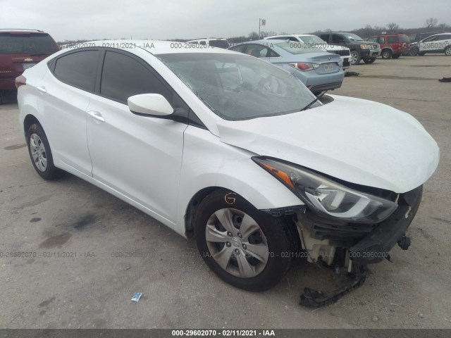 HYUNDAI ELANTRA 2016 5npdh4ae3gh736214