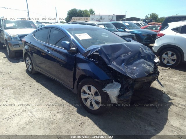 HYUNDAI ELANTRA 2016 5npdh4ae3gh736780