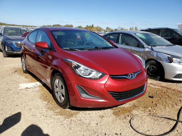 HYUNDAI ELANTRA SE 2016 5npdh4ae3gh737119