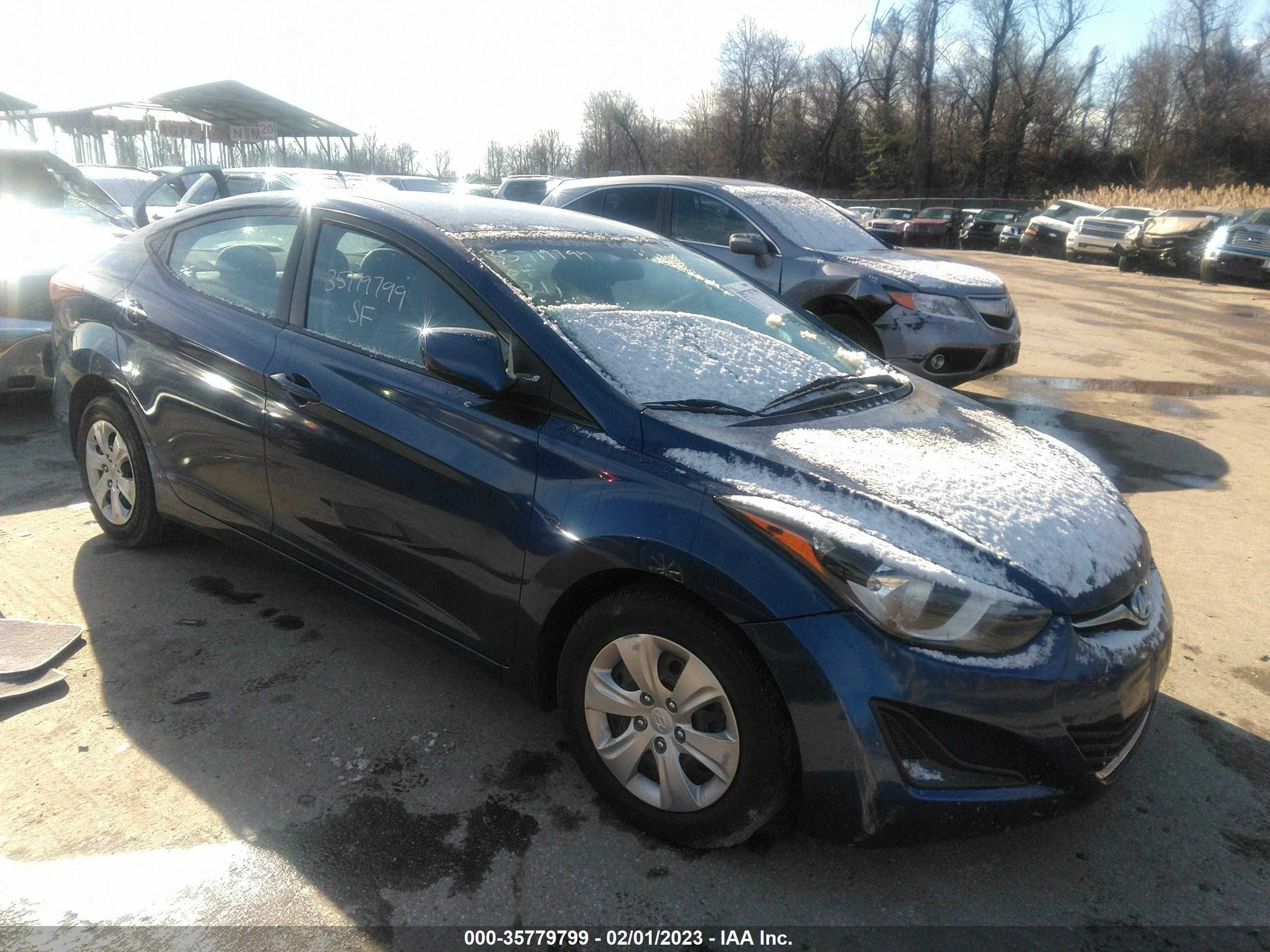 HYUNDAI ELANTRA 2016 5npdh4ae3gh737198