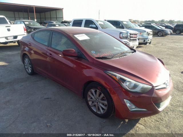 HYUNDAI ELANTRA 2016 5npdh4ae3gh737329