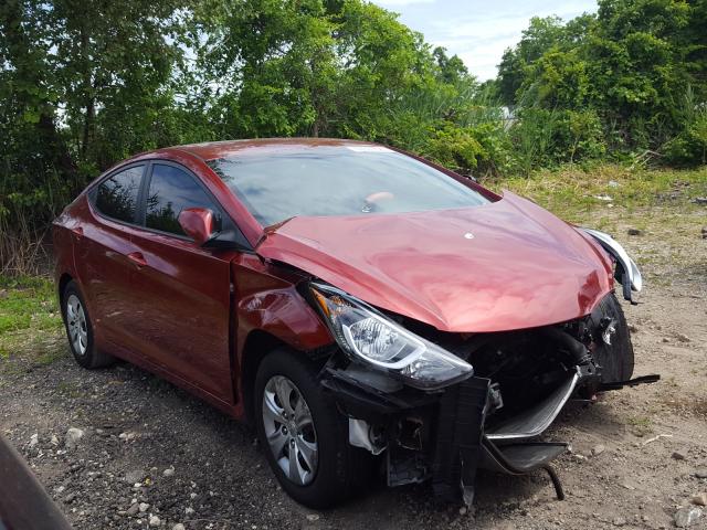 HYUNDAI ELANTRA SE 2016 5npdh4ae3gh738903