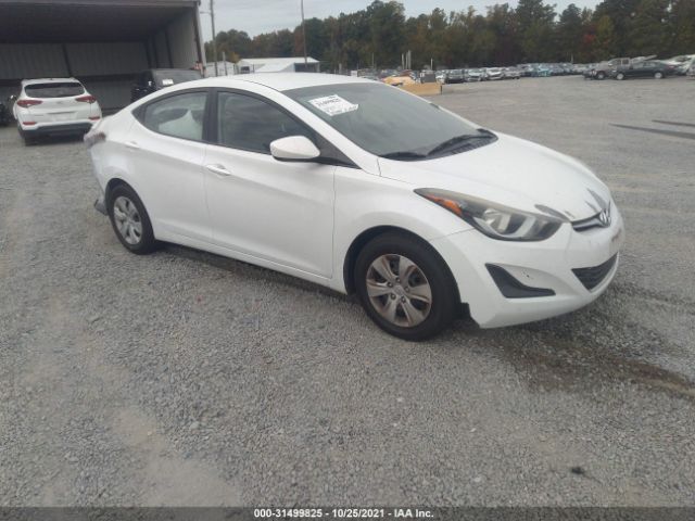 HYUNDAI ELANTRA 2016 5npdh4ae3gh739324