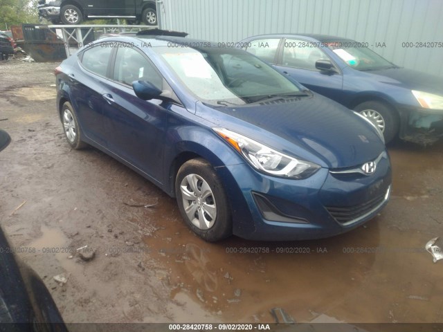 HYUNDAI ELANTRA 2016 5npdh4ae3gh740408