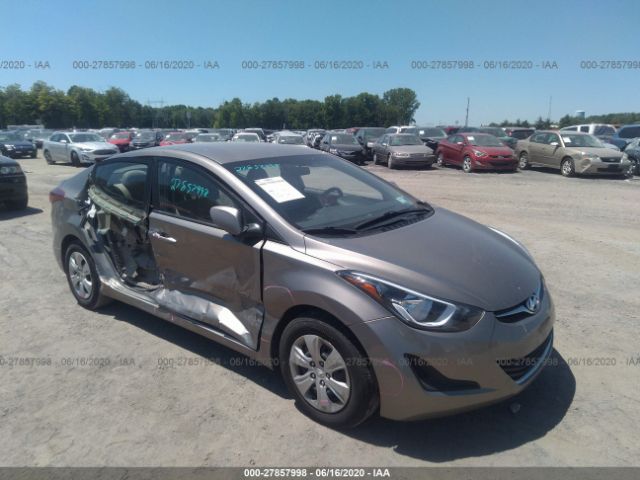 HYUNDAI ELANTRA 2016 5npdh4ae3gh741316