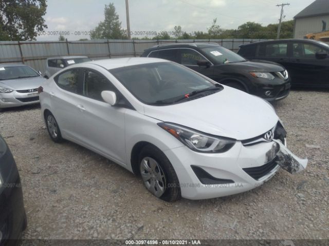 HYUNDAI ELANTRA 2016 5npdh4ae3gh742708