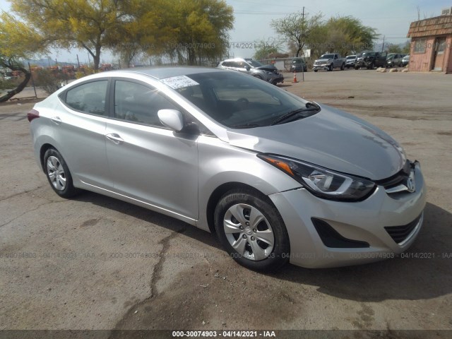 HYUNDAI ELANTRA 2016 5npdh4ae3gh748766