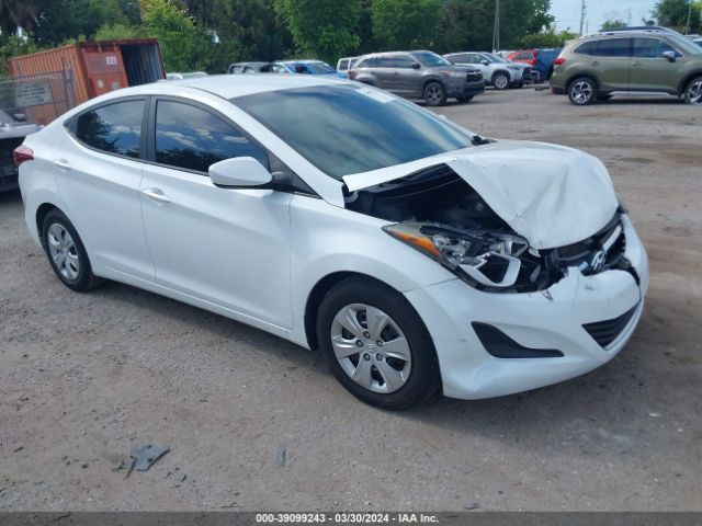 HYUNDAI ELANTRA 2016 5npdh4ae3gh751134