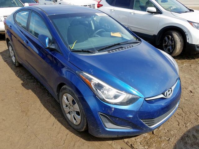 HYUNDAI ELANTRA SE 2016 5npdh4ae3gh751618