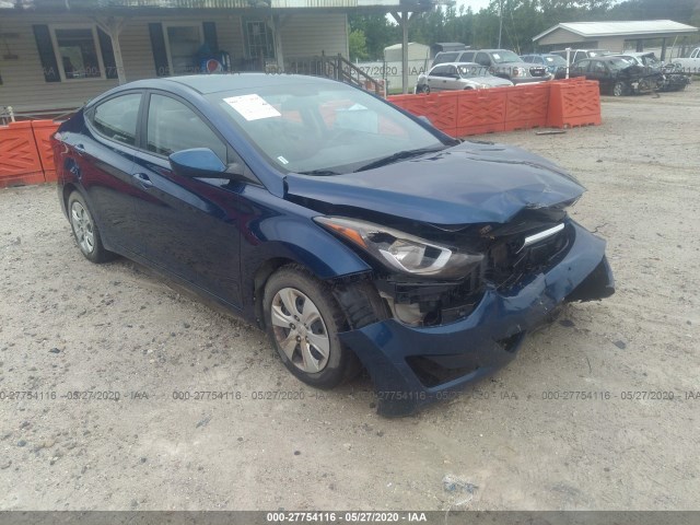 HYUNDAI ELANTRA 2016 5npdh4ae3gh751621