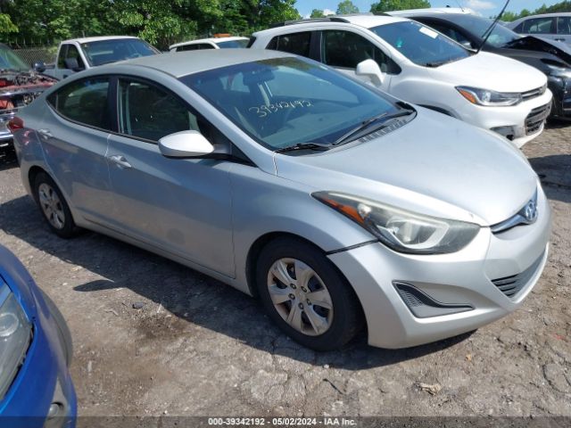 HYUNDAI ELANTRA 2016 5npdh4ae3gh752445