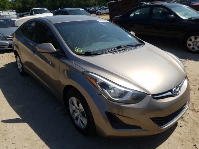 HYUNDAI ELANTRA SE 2016 5npdh4ae3gh753076