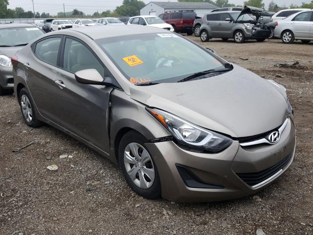 HYUNDAI ELANTRA SE 2016 5npdh4ae3gh755667