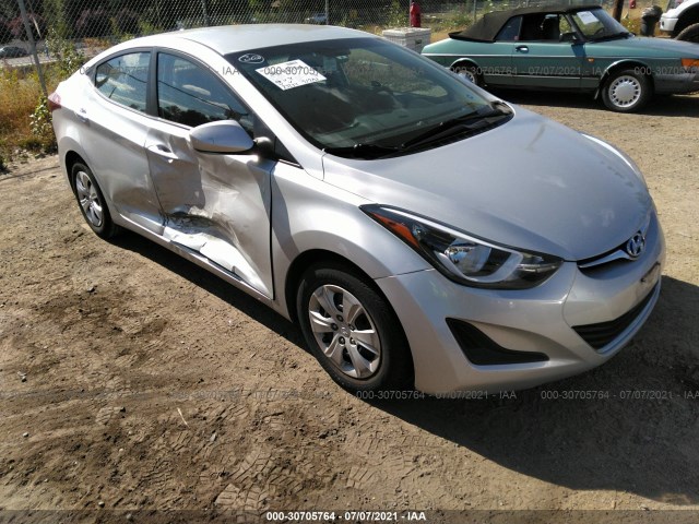 HYUNDAI ELANTRA 2016 5npdh4ae3gh755796