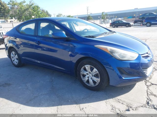 HYUNDAI ELANTRA 2016 5npdh4ae3gh756804