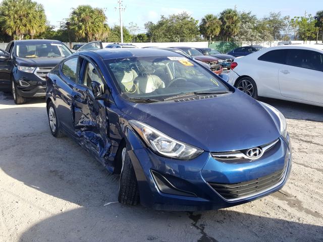 HYUNDAI ELANTRA SE 2016 5npdh4ae3gh758813