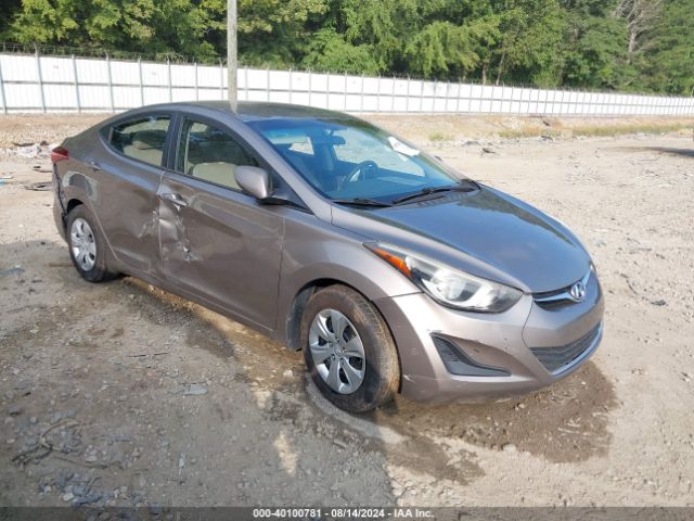 HYUNDAI ELANTRA 2016 5npdh4ae3gh760805