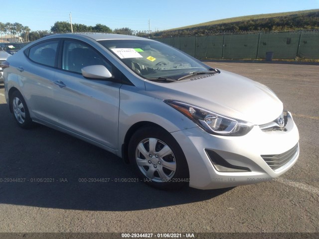 HYUNDAI ELANTRA 2016 5npdh4ae3gh765194